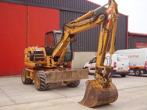 Product picture CASE WX95, WX125 WHEELED EXCAVATOR SERVICE REPAIR MANUAL