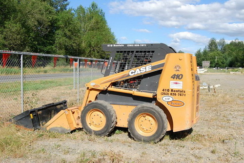 Product picture CASE 410 / 420 SKID STEER SERVICE REPAIR MANUAL
