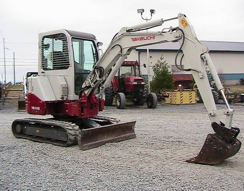 Product picture TAKEUCHI TB138FR COMPACT EXCAVATOR SERVICE REPAIR MANUAL